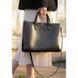 Жіноча шкіряна сумка Fancy A4 чорна краст Blanknote TW-Fency-А4-black