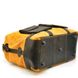 Дорожная красивая сумка микс ткани канвас и кожи RY-4353-4lx TARWA Оранжевый с коричневым