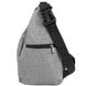 Мужская сумка-рюкзак DNK LEATHER (ДНК ЛЕЗЕР) DNK-JOKER№3-BAG-7 Серый