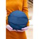 Круглая сумка-рюкзак maxi Темно-синий Blanknote BN-BAG-30-navy-blue
