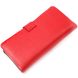 Практичное женское портмоне из натуральной кожи KARYA 20997 Красный