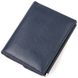 Практичний гаманець для жінок середнього розміру з натуральної шкіри CANPELLINI 21813 Синій