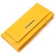 Женский горизонтальный кошелек из натуральной кожи KARYA 21097 Желтый