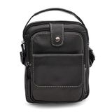 Мужская кожаная сумка Keizer K1336bl-black фото