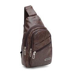 Чоловічий рюкзак через плече Monsen C1922br-brown