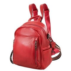 Сумка-рюкзак женская кожаная VITO TORELLI (ВИТО ТОРЕЛЛИ) VT-15833-bordo Красный