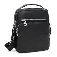 Мужская кожаная сумка Ricco Grande K12002bl-black
