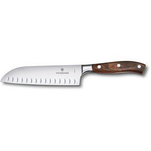Кухонный нож-сантоку Victorinox GRAND MAITRE WOOD 17 см с деревянной рукоятью Коричневый 7.7320.17G