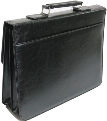 Портфель деловой из искусственной кожи 4U Cavaldi черный, B020139