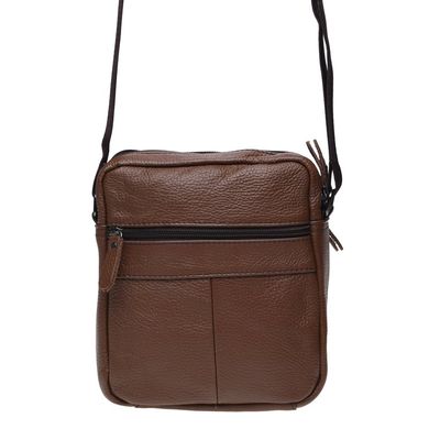 Чоловіча сумка на плече Borsa Leather K11029-brown