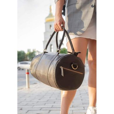 Натуральна шкіряна сумка Harper темно-коричнева краст Blanknote BN-BAG-14-choko