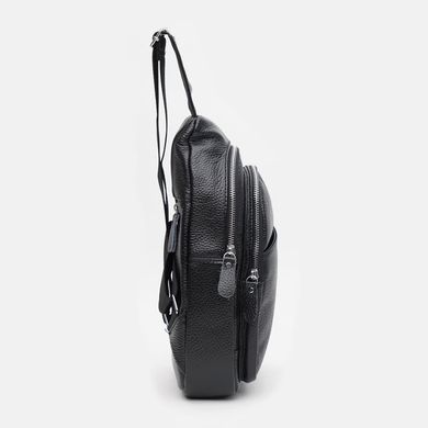 Мужской кожаный рюкзак Keizer K1512bl-black