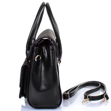 Женская сумка из качественного кожзаменителя ETERNO (ЭТЕРНО) ETZG22-16-2 Черный