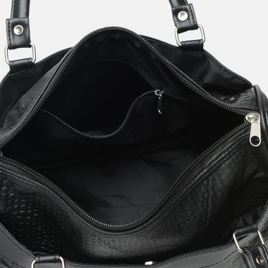 Женская кожаная сумка Borsa Leather K1HB1506334-R1-black