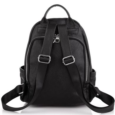 Жіночий шкіряний чорний рюкзак Olivia Leather NWBP27-001A Чорний