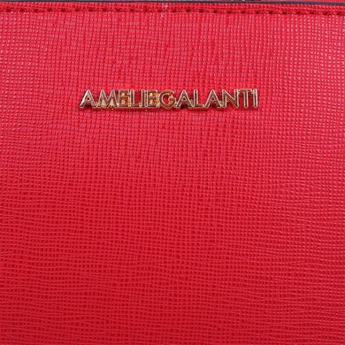 Жіноча міні-сумка з якісного шкірозамінника AMELIE GALANTI (АМЕЛИ Галант) A991248-red Червоний