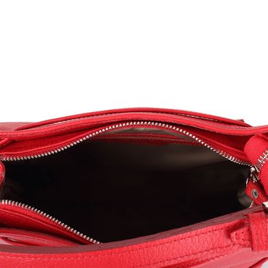 Жіноча шкіряна сумка LASKARA (Ласкара) LK-DS263-red Червоний