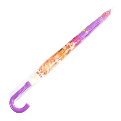Зонт-трость детский механический со светодиодами ZEST (ЗЕСТ) Z21551-8005 Фиолетовый
