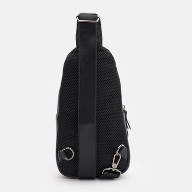 Мужской кожаный рюкзак Keizer K1612-11bl-black