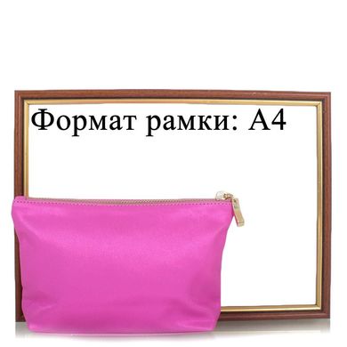 Жіноча косметичка з якісного шкірозамінника VALENTA (ВАЛЕНТА) VBK27574p Рожевий