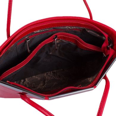 Женская кожаная сумка DESISAN (ДЕСИСАН) SHI377-4 Красный