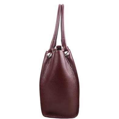 Женская кожаная сумка DESISAN (ДЕСИСАН) SHI-563-339 Бордовый