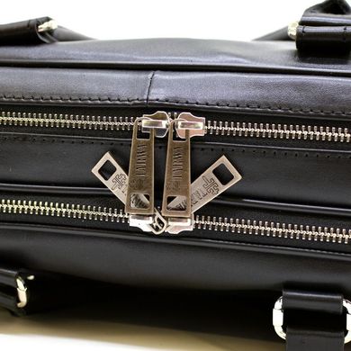 Деловая сумка с ручками GA-4767-4lx TARWA, из натуральной телячьей кожи Черный
