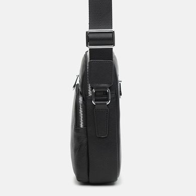 Чоловіча шкіряна сумка Ricco Grande K12002bl-black