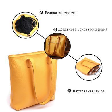 Стильная женская сумка Shvigel 16358 Желтый