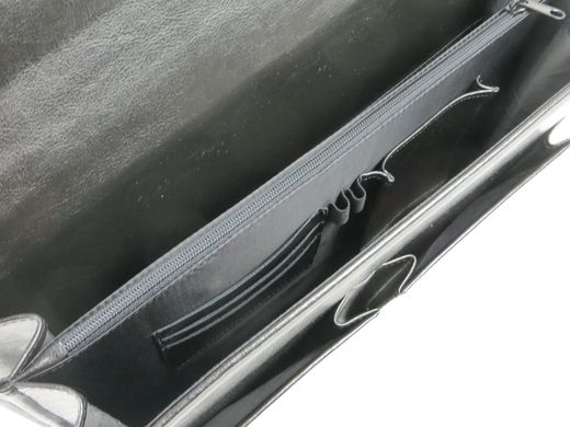 Чоловічий портфель на кодових замках з еко шкіри JPB TE-35ZSZ чорний