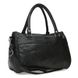 Женская кожаная сумка Borsa Leather K1HB1506334-R1-black