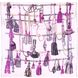 Шовкова бузкова жіноча хустка ETERNO ES0611-6-violet, Фіолетовий