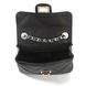 Женская черная кожаная сумка через плечо на цепочке Grays F-S-BB-1293A Черный