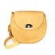Жіноча шкіряна сумка Кругла жовта вінтажна Blanknote TW-RoundBag-yell-crz