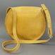 Женская кожаная сумка Круглая желтая винтажная Blanknote TW-RoundBag-yell-crz