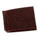 Портмоне - Затискач для купюр шкіряне Vip Collection 001-С Коричневе 001.B.CROC