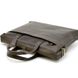 Шкіряна тонка сумка для ноутбука GC-0042-4lx коричнева від TARWA Коричневий