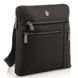 Мужская кожаная сумка, мессенджер Royal Bag RB2970141 Черный