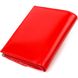 Яркий кошелек для женщин среднего размера из натуральной гладкой кожи CANPELLINI 21814 Красный