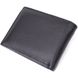 Компактное мужское портмоне из натуральной кожи ST Leather 22486 Черный