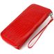 Оригинальный кошелек для женщин из натуральной фактурной кожи CANPELLINI 21613 Красный