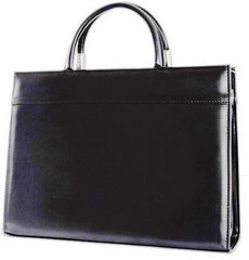 Женская деловая сумка из эко кожи Jurom черный