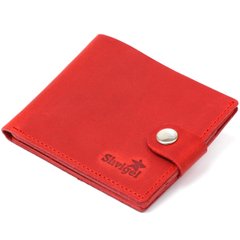 Женское небольшое винтажное портмоне Shvigel 16455 Красный