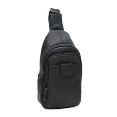 Мужской кожаный рюкзак Keizer K14034bl-black