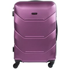 Валіза велика на 4-х колесах WINGS (ВІНГС) JAKW147L-dark-purple Фіолетова
