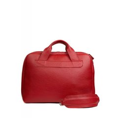 Натуральная кожаная деловая сумка Attache Briefcase красный флотар Blanknote TW-Attache-Briefcase-red-flo