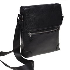 Мужская кожаная сумка Borsa Leather k10013-black