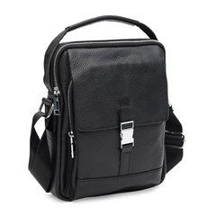 Мужская кожаная сумка Borsa Leather k19747-black