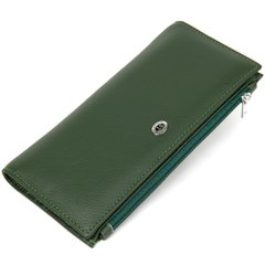 Гарний жіночий шкіряний гаманець ST Leather 19377 Зелений