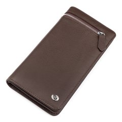 Чоловічий гаманець ST Leather 18445 (ST291) стильний Коричневий